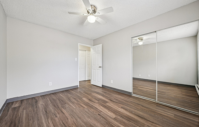 Bright and spacious bedroom