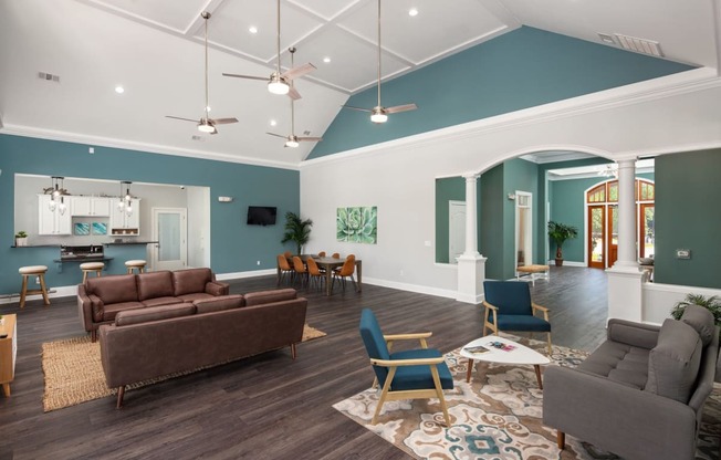 Fitness training center at Abberly Chase Apartment Homes, South Carolina