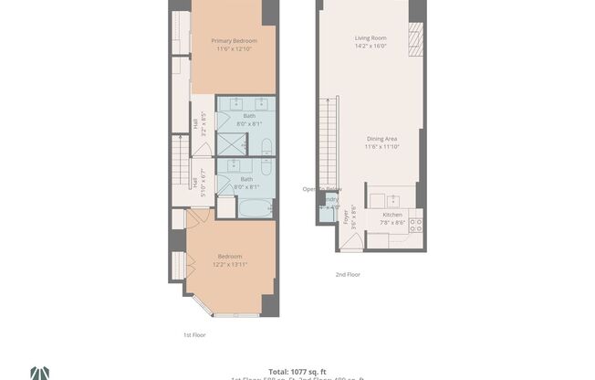 2 beds, 2 baths, $5,250, Unit # 47