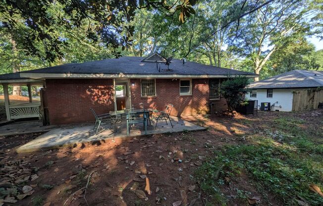 2068 E Lilac Ln - Cozy 3 Bedroom Home with Huge Backyard in Decatur, GA