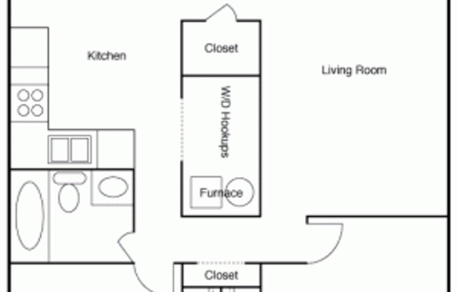 2 beds, 1 bath, 930 sqft, $1,275, Unit 37