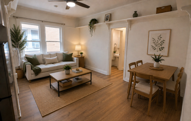 2 beds, 1 bath, $1,569, Unit 204