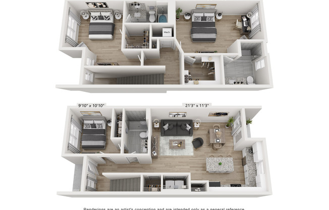 3 beds, 2 baths, 1,760 sqft, $2,395