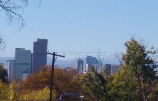 Mountain & City Views 2 Bed, 1 Bath Duplex on a Hill