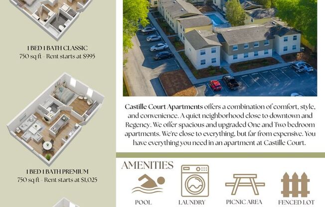 2 beds, 2 baths, 950 sqft, $1,200, Unit 703