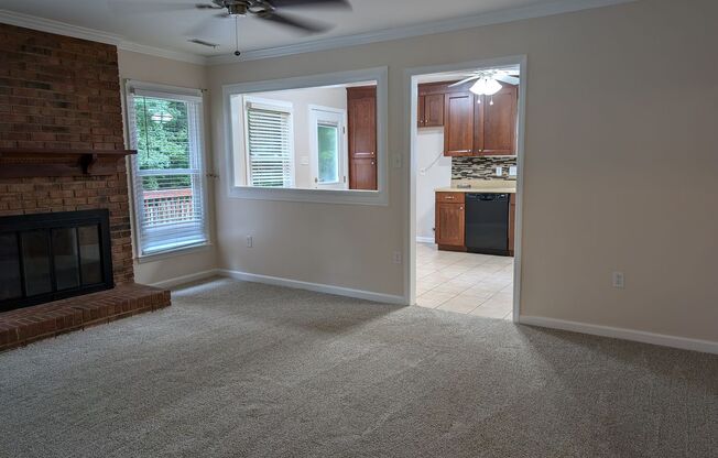 Pristine, 3 bedroom, 2 bath ranch style home located in Sardis Woods!