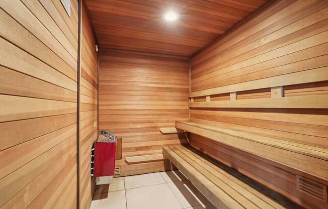The Grand Upper Kirby Apartments in Houston, TX Sauna