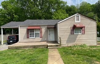 2 Bedroom 1 Bath House with fenced yard and storage building