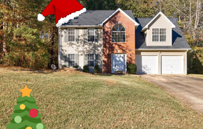 Welcome to this lovely 3-bedroom home with FULL STAINLESS APPLIANCES AT MOVE-IN in Douglasville, GA!