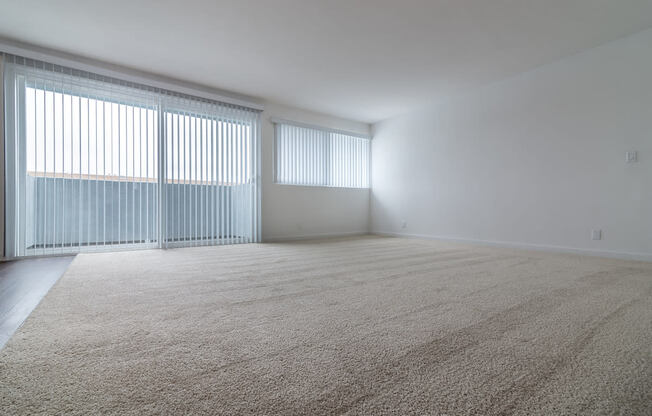 Lush Wall-To-Wall Carpeting In Bedrooms at Park Apartments, Norwalk, CA