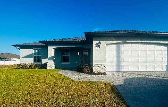 Cape Coral - Newer Single-Family Home - 3 bedrooms plus an office/den & 2 bathrooms