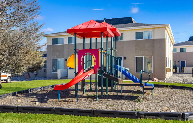 On - Site Playground at Aspen Townhomes, Colorado Springs, CO, 80909