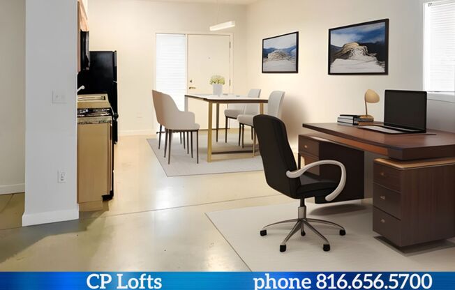 1 bed, 1 bath, 666 sqft, $1,275, Unit 2-206