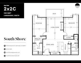 2 beds, 2 baths, 1,120 sqft, $3,828