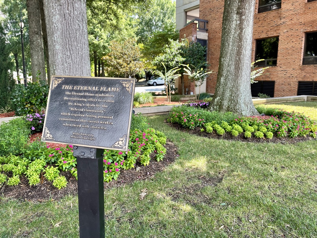 The Eternal Flame at the MLK Center