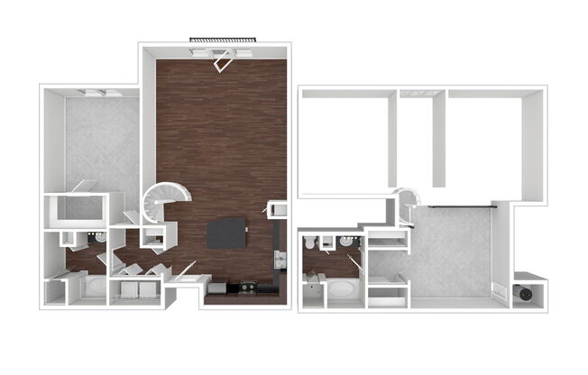 2 beds, 2 baths, 1,237 sqft, $2,165