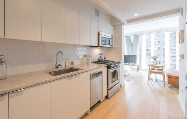 Kitchen with Generous Storage