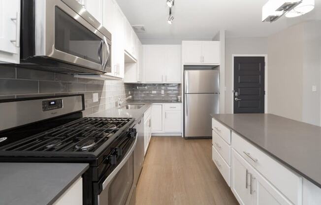 Fully Equipped Kitchen at Park 205, Illinois