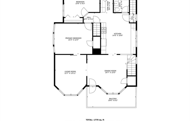 5 beds, 1 bath, 2,952 sqft, $4,500, Unit 1