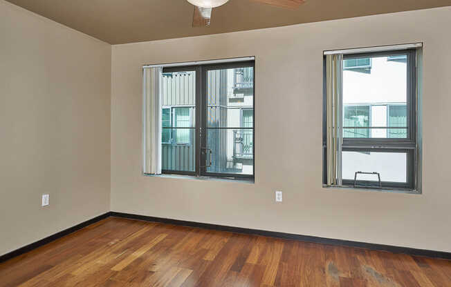Bedroom with Hard Surface Flooring