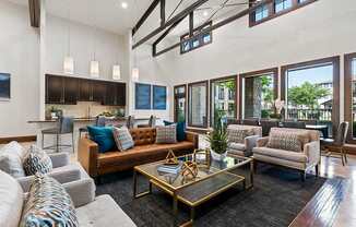 StoneLedge Apartments - Expansive resident clubhouse - Keller, TX Apartments