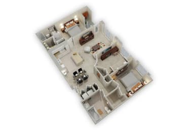 3 beds, 2 baths, 1,240 sqft, $4,669