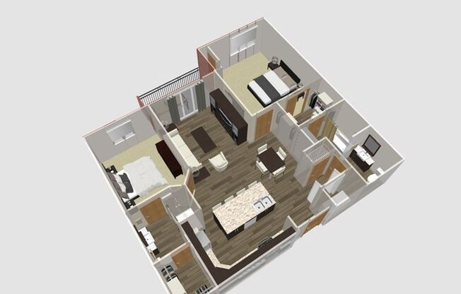 2 beds, 2 baths, 1,087 sqft, $2,175, Unit 104-324