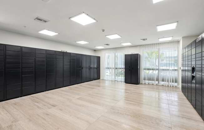 Luxer Package Room at Westgate on University in Lauderhill, FL