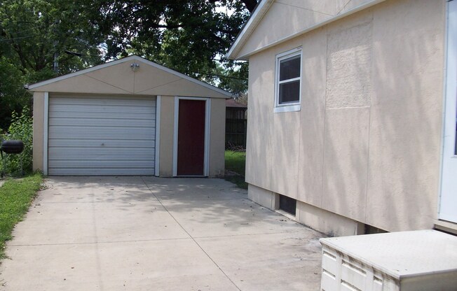 Nice 4 bedroom 2 bath ranch with a fenced yard & Garage.