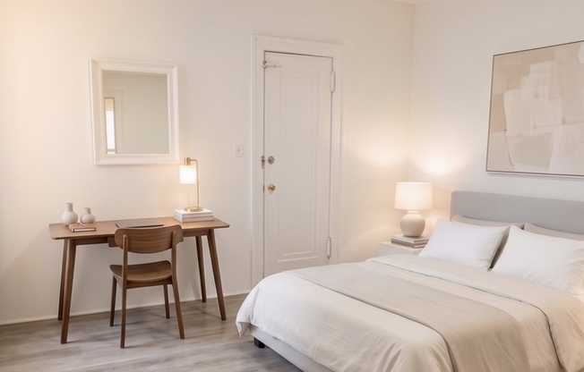 2 beds, 1 bath, $6,400, Unit 2B