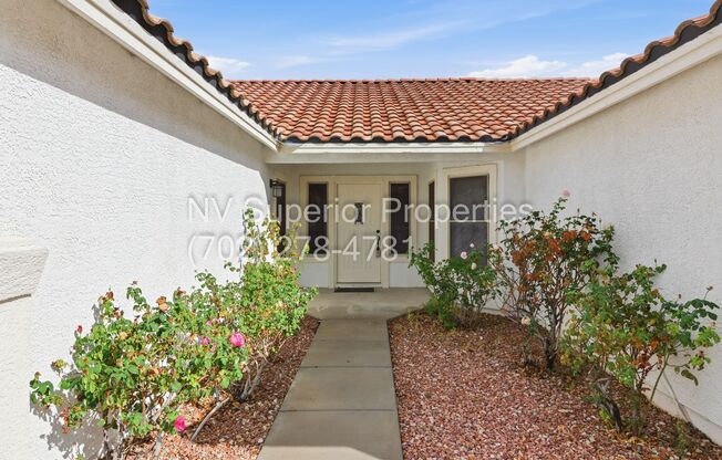 NW!! Single Story!!! 3 Car Garage!!  2 Masters!!! Low Maintenance desert landscape front yard!!  Covered Patio in back yard!! No Carpet!!!!