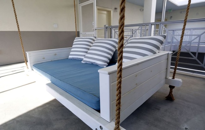 Comfy porch swings at Link Apartments® Mixson, South Carolina