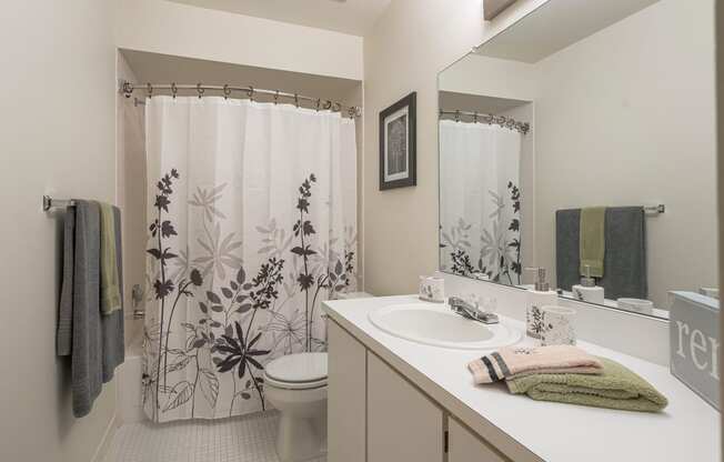 Eastwood Village Two Bedroom Model Bathroom