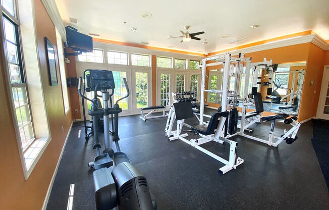 Fitness Center at River Oaks Apartments