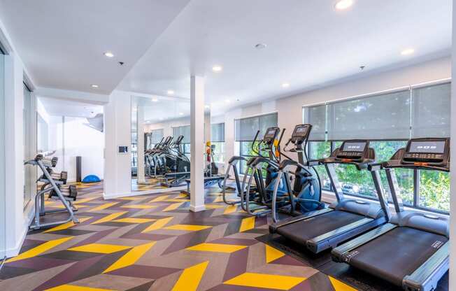 resident fitness center at edition