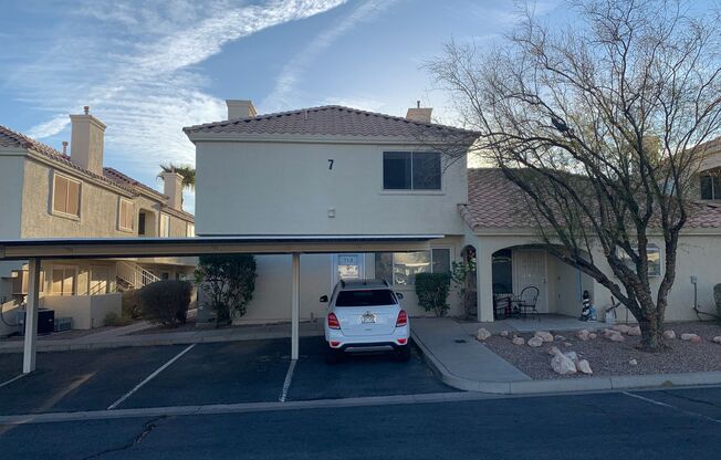 1 Bedroom downstairs unit Henderson community with community pool