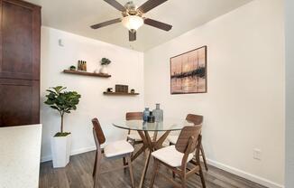 a view of a living room