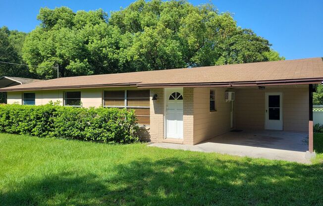 Home on large lot