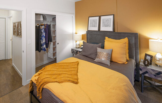 Bedroom With Closet at Riverwalk, Eugene, OR, 97401