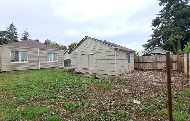 Two Bedroom Single Family Home with Detached Garage