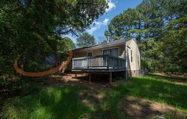 Updated 3BR, 2BA Durham Rental with Front Porch & Deck