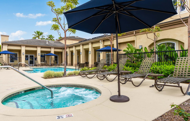 Pool and Spa at 55+ FountainGlen Seacliff, Huntington Beach, 92648