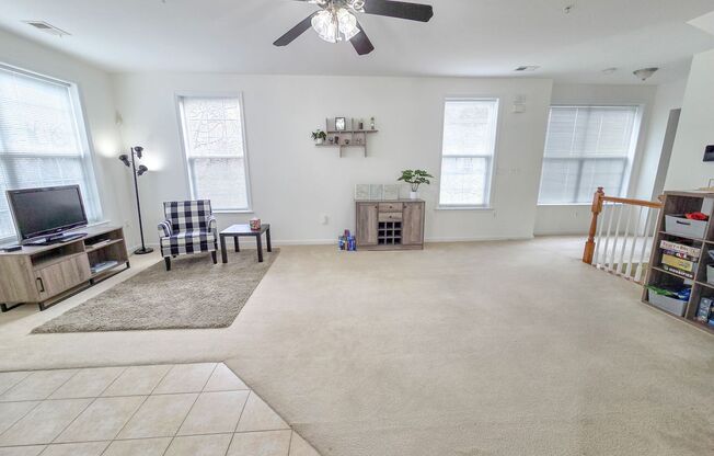 Sizable End Unit Townhome in Wheaton w/ 2 Car Garage!