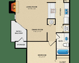 Partner-provided photo for $1191 unit