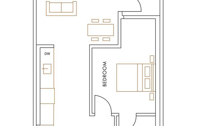 1 bed, 1 bath, 766 sqft, $2,275, Unit 201