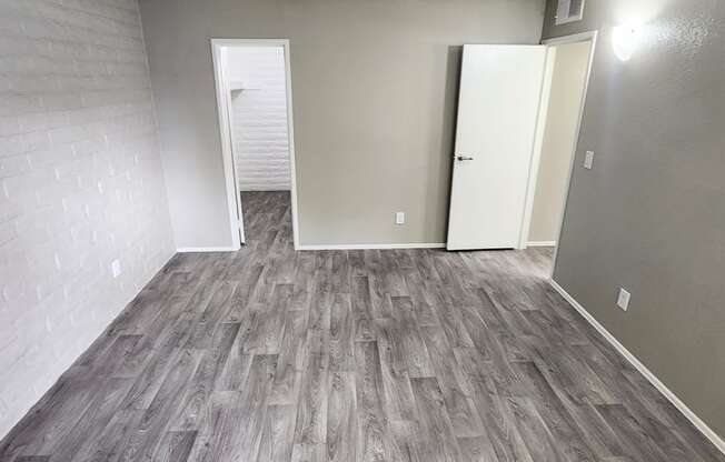 1x1 SW Full Upgrade Main Bedroom with Closet at Mission Palms Apartment Homes in Tucson AZ