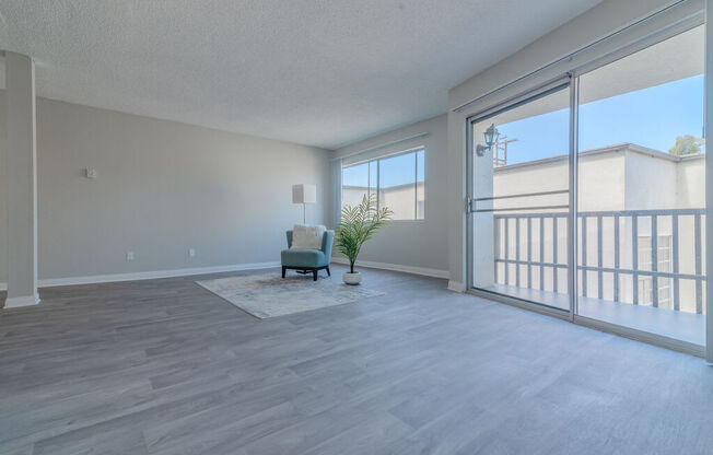 Living Room With Balcony at Citra Apartments LLC, California, 92107