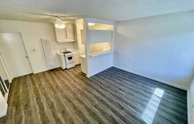 Living Room with Hardwood Floors