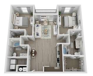 2 beds, 2 baths, 1,176 sqft, $2,074