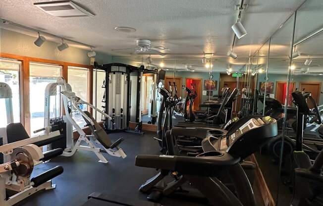 Kings Court fitness center and equipment